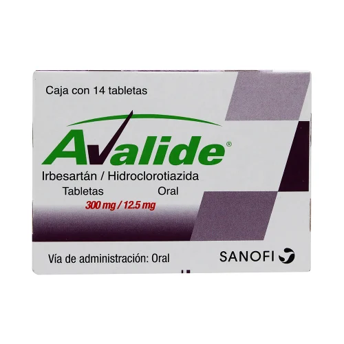 Comprar Avalide 300/12.5 Mg Con 14 Tabletas