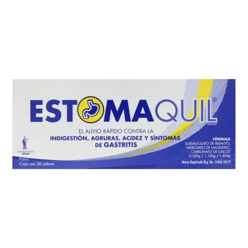 Comprar Estomaquil 0.300/1.100/1.600 G Con 20 Sobres