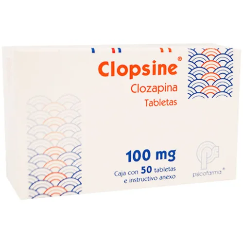 Comprar Clopsine 100 Mg Con 50 Tabletas