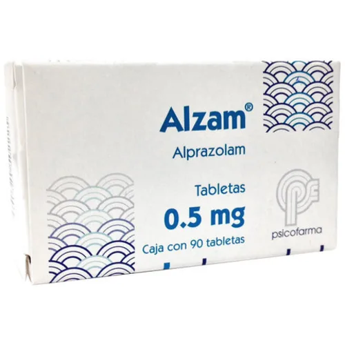 Comprar Alzam 0.50 Mg Con 90 Tabletas