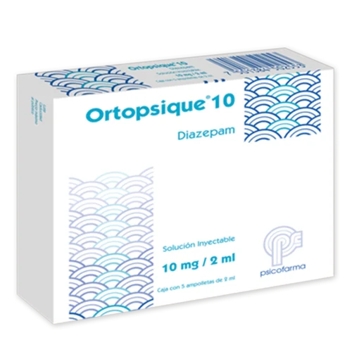 Ortopsique 10 Mg Con 5 Ampolletas 2 Ml