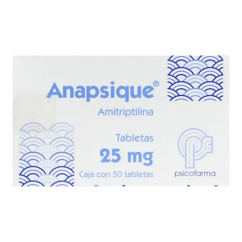 Comprar Anapsique 25 Mg Con 50 Tabletas