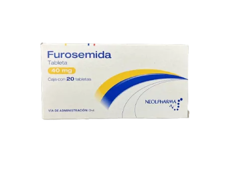 Comprar Furosemida 40 Mg Con 20 Tabletas