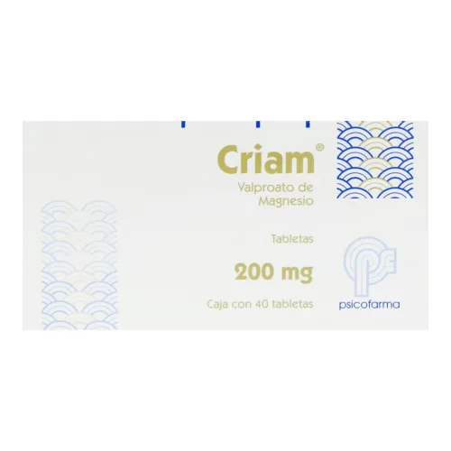 Comprar Criam 200 Mg Con 40 Tabletas