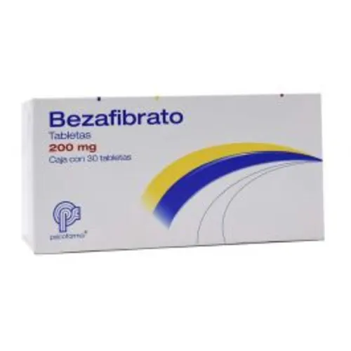 Comprar Bezafibrato 200 Mg 30 Tabletas