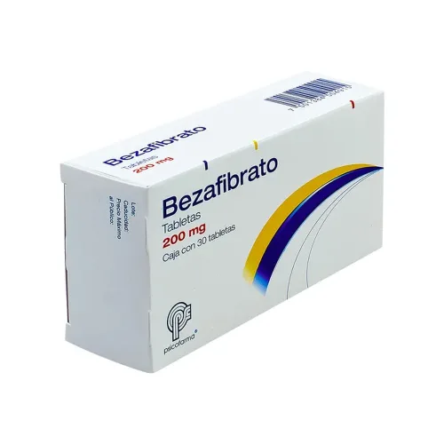 Bezafibrato 200 Mg 30 Tabletas (Psicofarma)