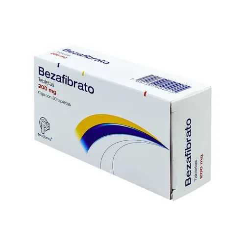 Bezafibrato 200 Mg 30 Tabletas (Psicofarma)