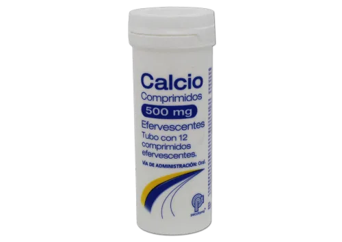 Comprar Calcio 500 Mg 12 Comprimidos Efervescentes