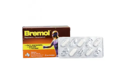 Comprar Bremol 275/300 Mg Con 15 Tabletas