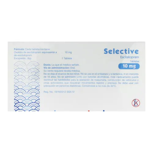 Selective 10 Mg Con 14 Tabletas