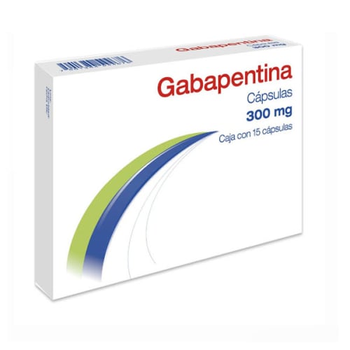 Comprar Gabapentina 300 Mg Con 15 Cápsulas