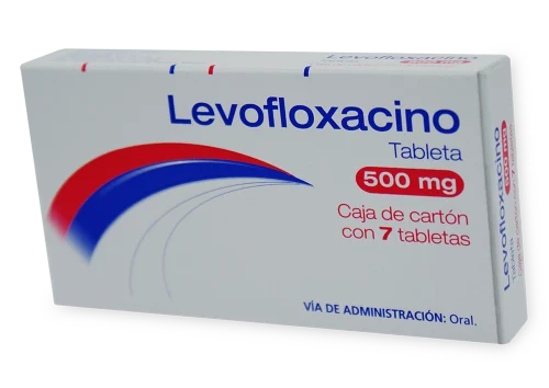 Comprar Levofloxacino 500 Mg Con 7 Tabletas