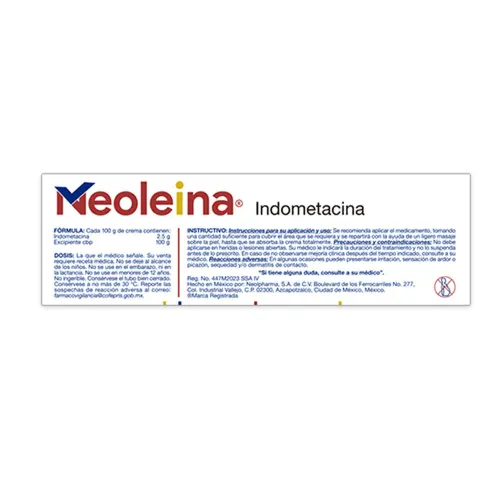 Neoleina 2.5% Crema Con 40 G