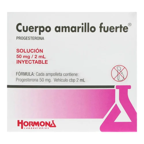 Cuerpo Amarillo Fuerte 2 ml Ampolleta C6