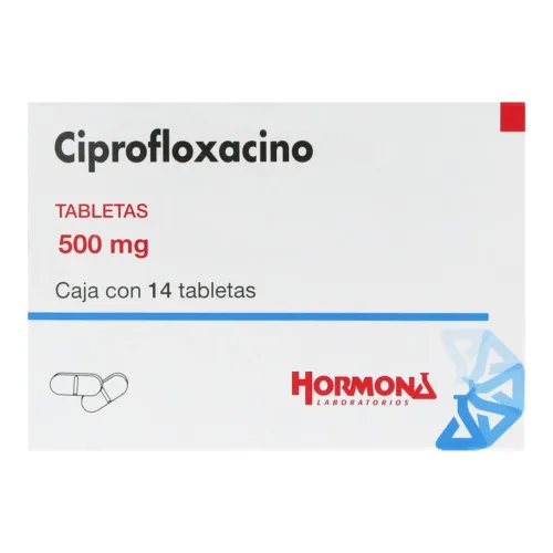 Comprar Ciprofloxacino 500 Mg Con 14 Tabletas