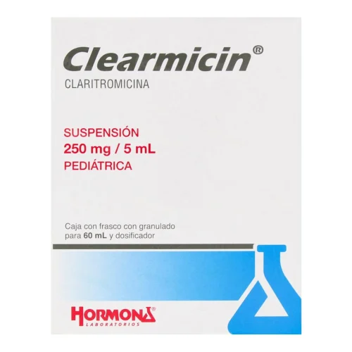 Comprar Clearmicin Pediátrico 250 Mg Con 60 Ml De Suspensión