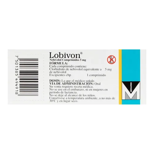 Lobivon 5 Mg Con 28 Comprimidos