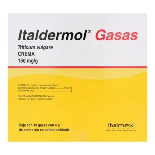 Comprar Itarldermol Crema Con 10 Gasas