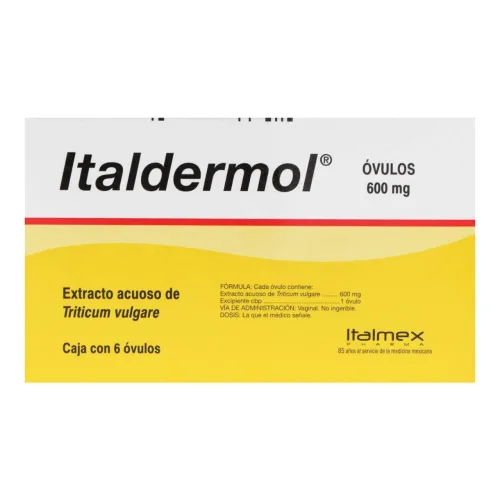 Comprar Italdermol 600 Mg Con 6 Óvulos