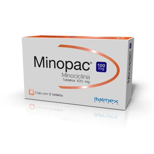 Comprar Minopac 100 Mg Con 12 Tabletas