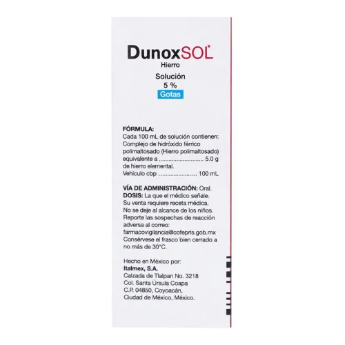 Comprar Dunoxsol 5% Con 20 Ml De Solución