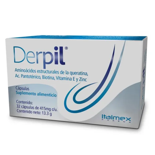 Comprar Derpil Suplemento Alimenticio Con 32 Cápsulas