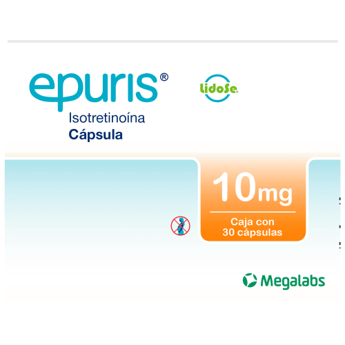 Comprar Epuris 10 Mg Con 30 Cápsulas