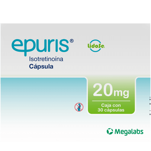 Comprar Epuris 20 Mg Con 30 Cápsulas