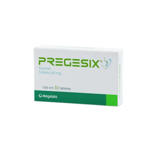 Pregesix 50 Mg Con 30 Tabletas