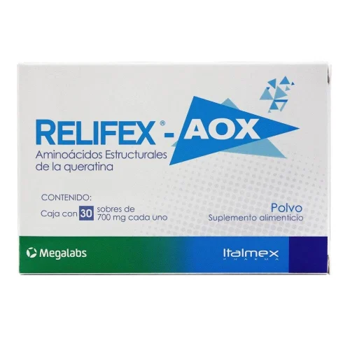 Comprar Relifex-Aox 700 Mg Suplemento Alimenticio Polvo Con 30 Sobres