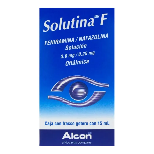 Comprar Solutina F 3/0.25 Mg Con 15 Ml De Solución Oftálmica