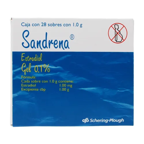Sandrena 0.1 % Con 28 Sobres De Gel