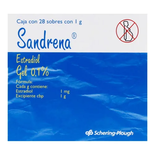 Sandrena 0.1 % Con 28 Sobres De Gel