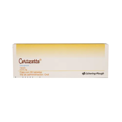 Comprar Cerazette 0.075 Mg Con 28 Tabletas