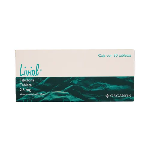 Livial 2.5 Mg Con 30 Tabletas