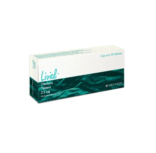 Comprar Livial 2.5 Mg Con 30 Tabletas