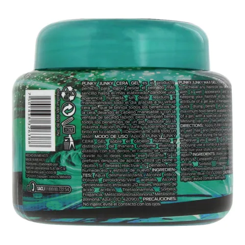 Punky Junky Cera Aspecto Húmedo Con 270 G