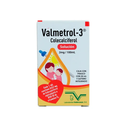 Comprar Valmetrol-3 2 Mg Con 1 Solución