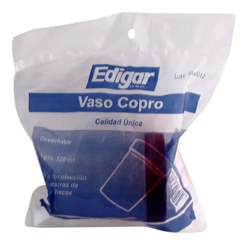 Comprar Edigar Vaso Recolección De Muestras Desechable 120 Ml