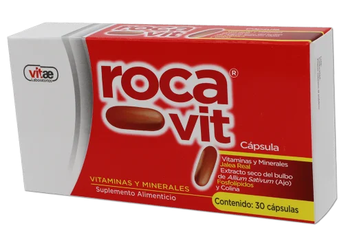 Comprar Roca Vit Suplemento Alimenticio Con 30 Cápsulas