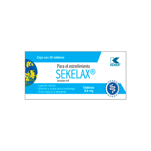 Sekelax 8.6 Mg Con 20 Tabletas