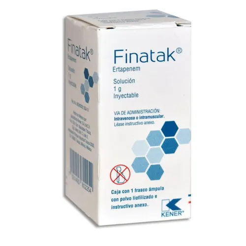 Ertapenem 1G Solución Inyectable