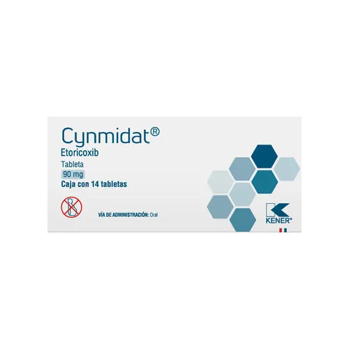 Cynmidat 90 Mg Con 14 Tabletas