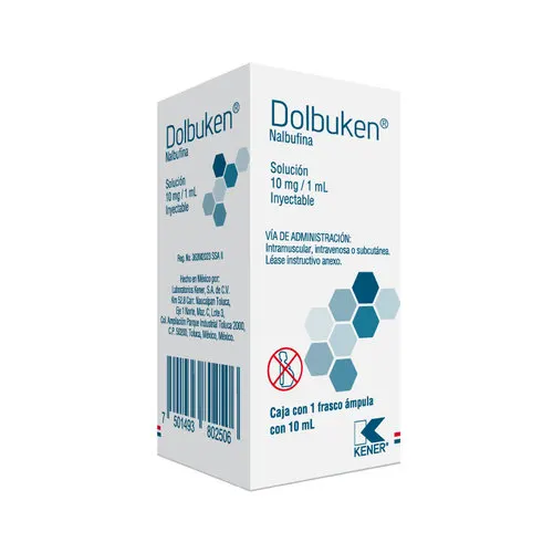 Dolbuken 10 Mg/1 Ml Solución Inyectable Con 1 Frasco Ámpula De 10 Ml