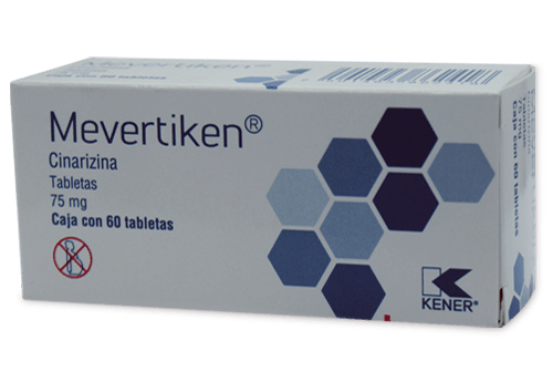 Comprar Mevertiken 75 Mg Con 60 Tabletas