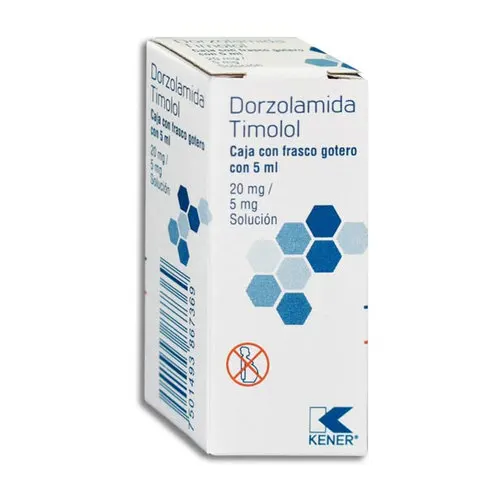 Dorzolamida/timolol kener 20/5mg 5ml precio