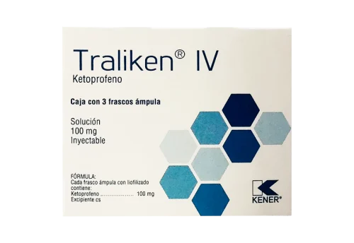 Comprar Traliken Iv 100 Mg Con 3 Frascos Ámpula