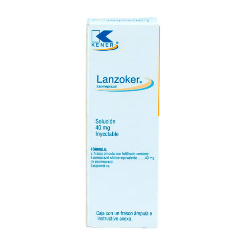 Comprar Lanzoker 40 Mg Con 1 Solución Inyectable