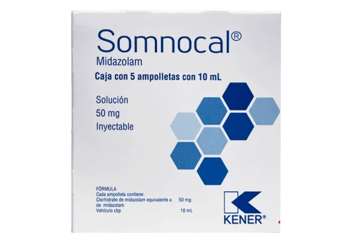 Comprar Somnocal 50 Mg Con 5 Ampolletas