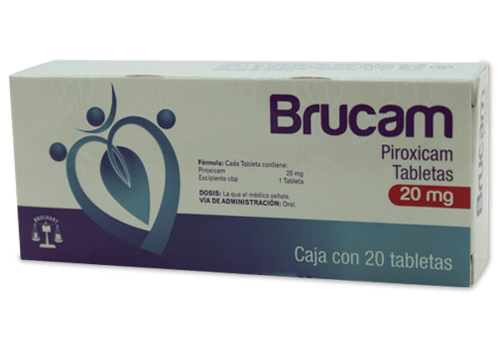 Brucam 20 Mg Con 20 Tabletas